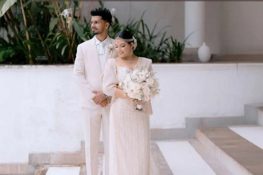Couple portrait filmed for wedding reels